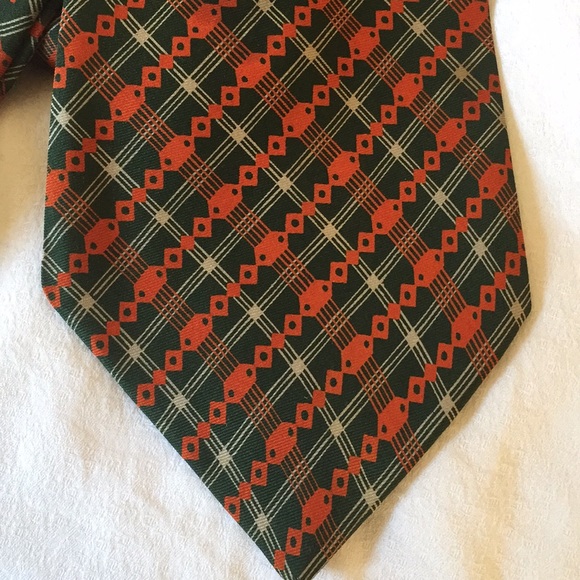 Vintage 1968 THE MAN’S SHOP JAMAICA 🇯🇲 Silk Tie Rasta Italy Made - Picture 15 of 16